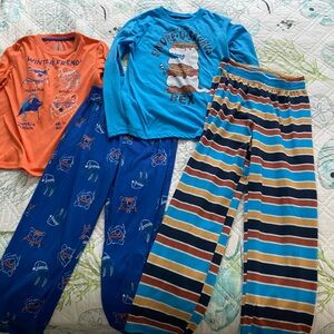 2 long sleeve Cat and Jack Pajama Sets size medium 8-10